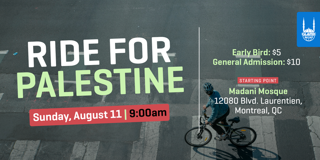 Support [Name] to Ride for Palestine!