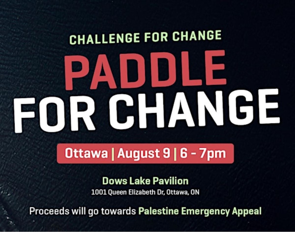 Omar's Paddling Adventure for Palestine!